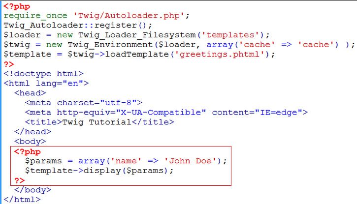 Templating with Twig