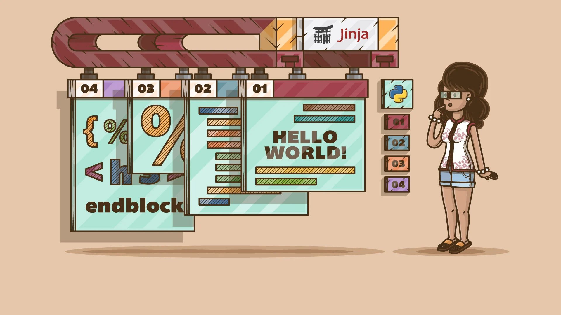 Using Templates and Jinja2 in Flask