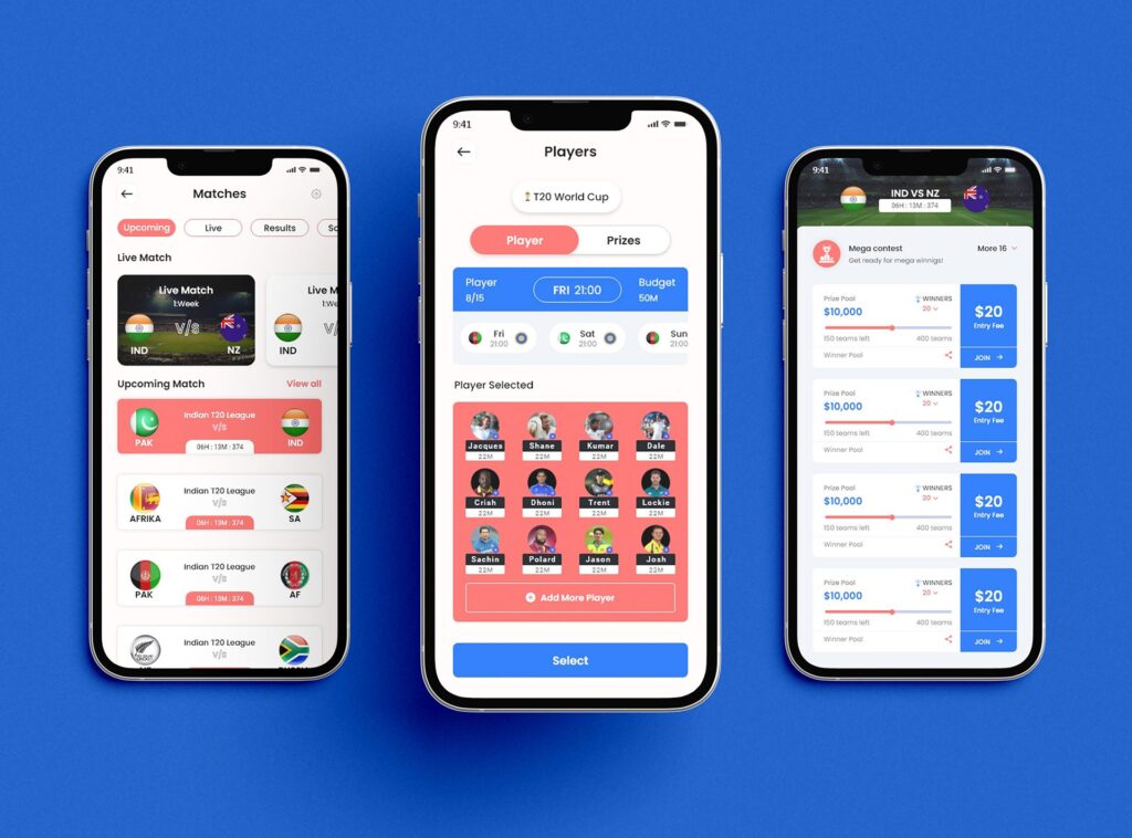 Types of Fantasy Sports Apps