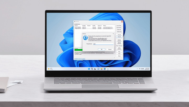 WinGPG Windows Focused Encryption Tool