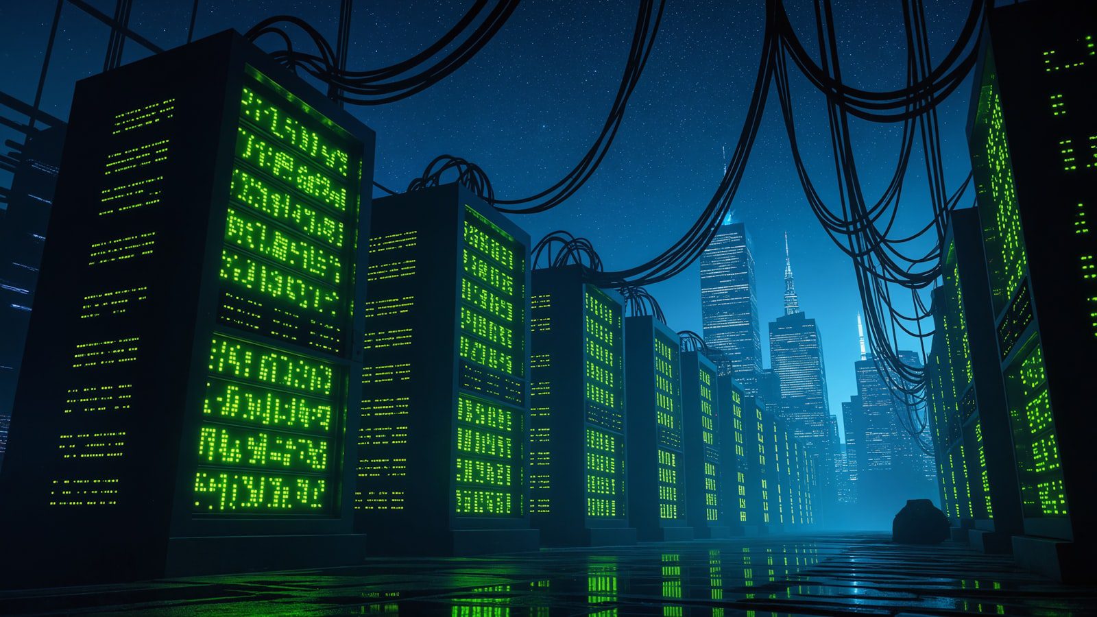 Anthropic AI Model: 7 Alarming Bank Security Lessons 19 Futuristic servers representing Project Glasswing critical software defense