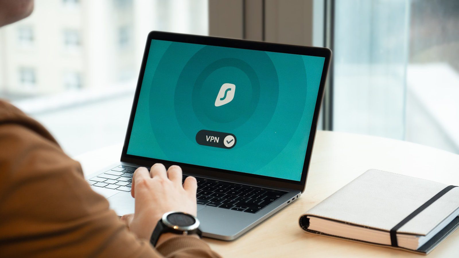 Professional laptop workflow representing platform security and anti-scraping controls on LinkedIn