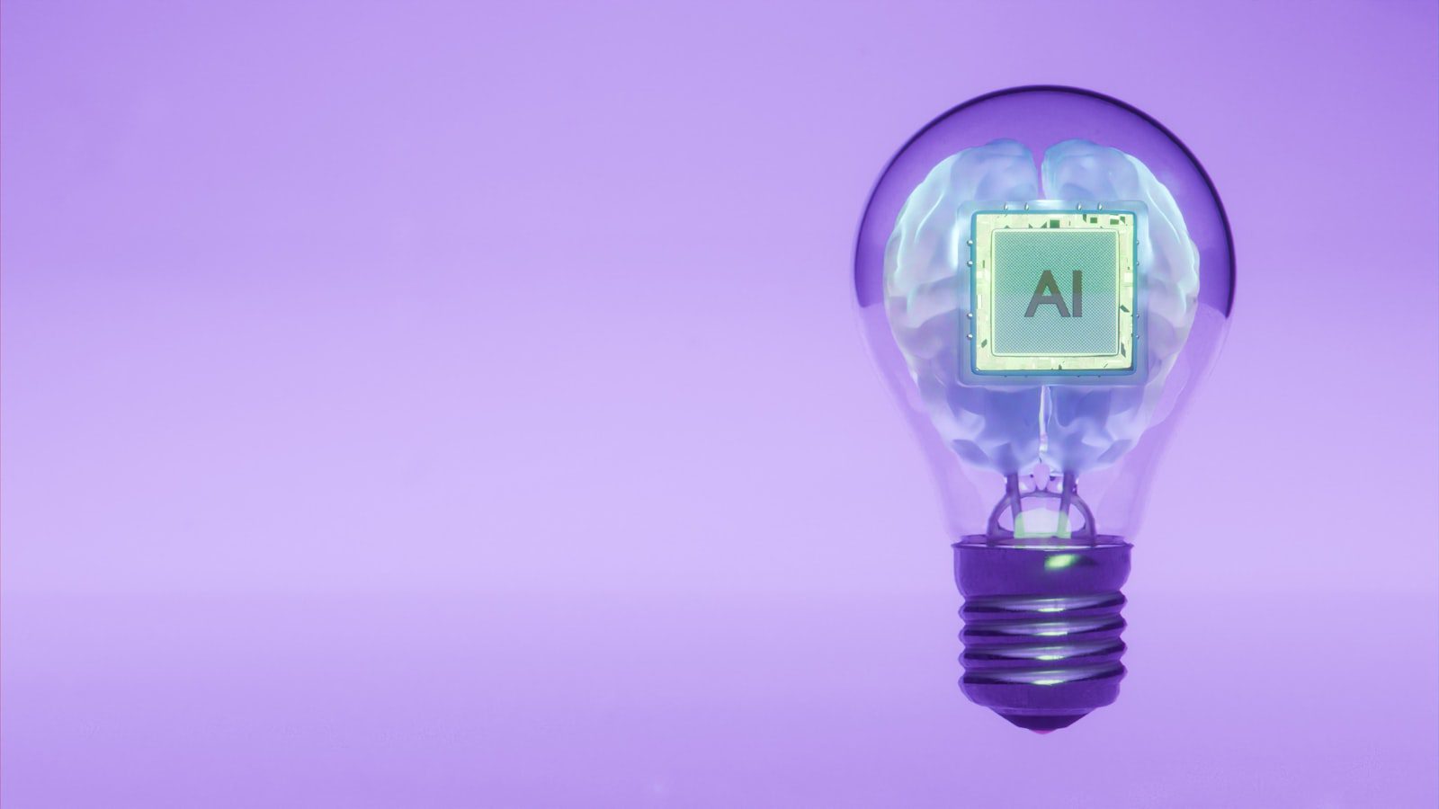 Midjourney V8: 7 Powerful Alpha Image Lessons 16 Midjourney V8 AI creativity concept with a brain inside a glowing lightbulb