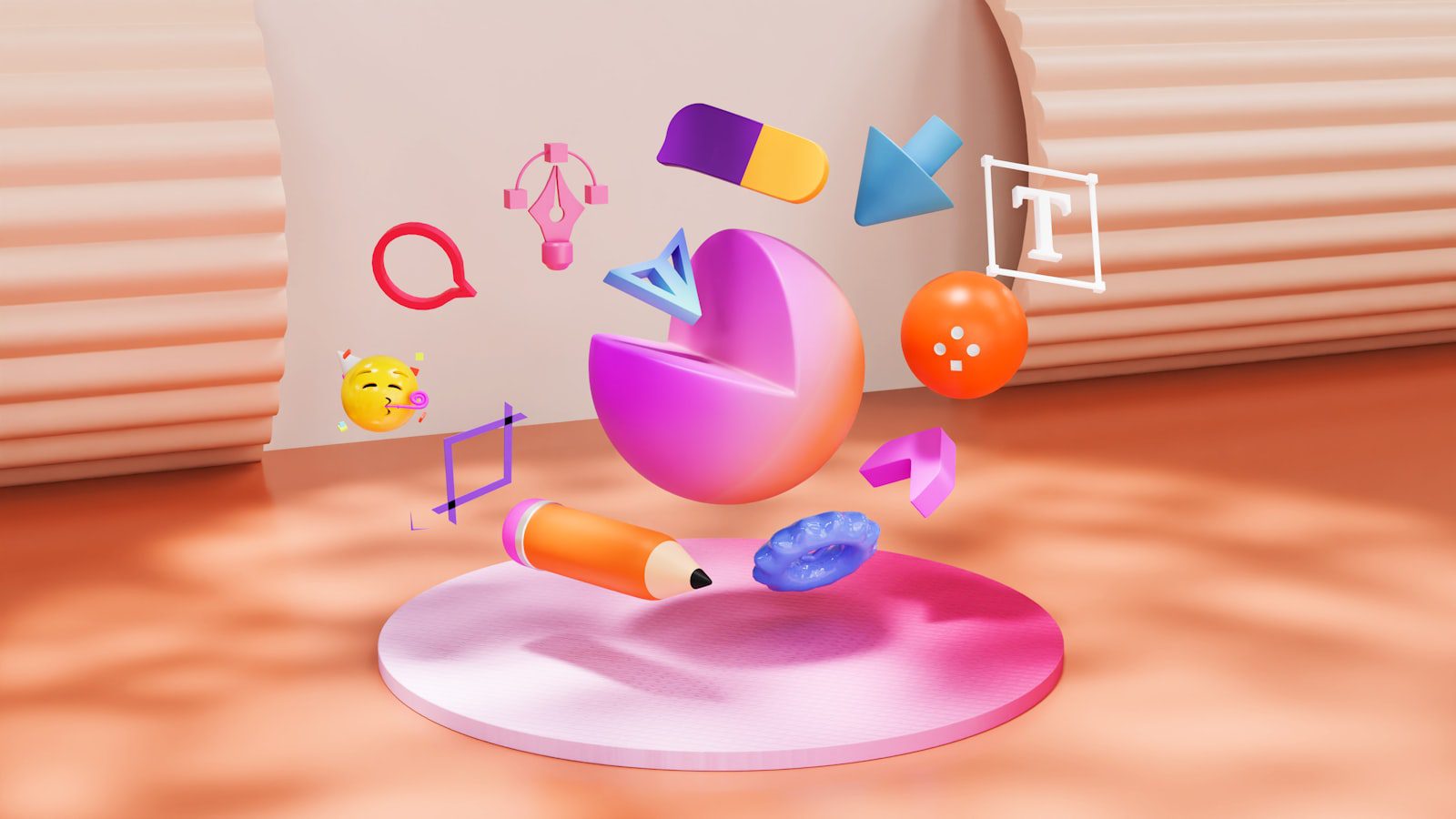 Midjourney V8: 7 Powerful Alpha Image Lessons 19 Abstract design objects representing AI style references personalization and moodboards