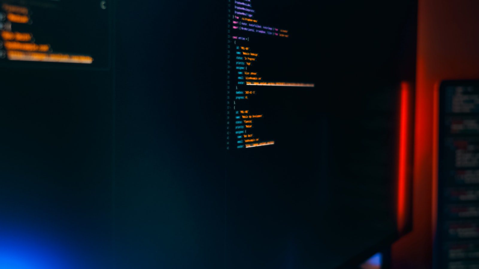 Dark code screen representing AI agent security permissions and human oversight