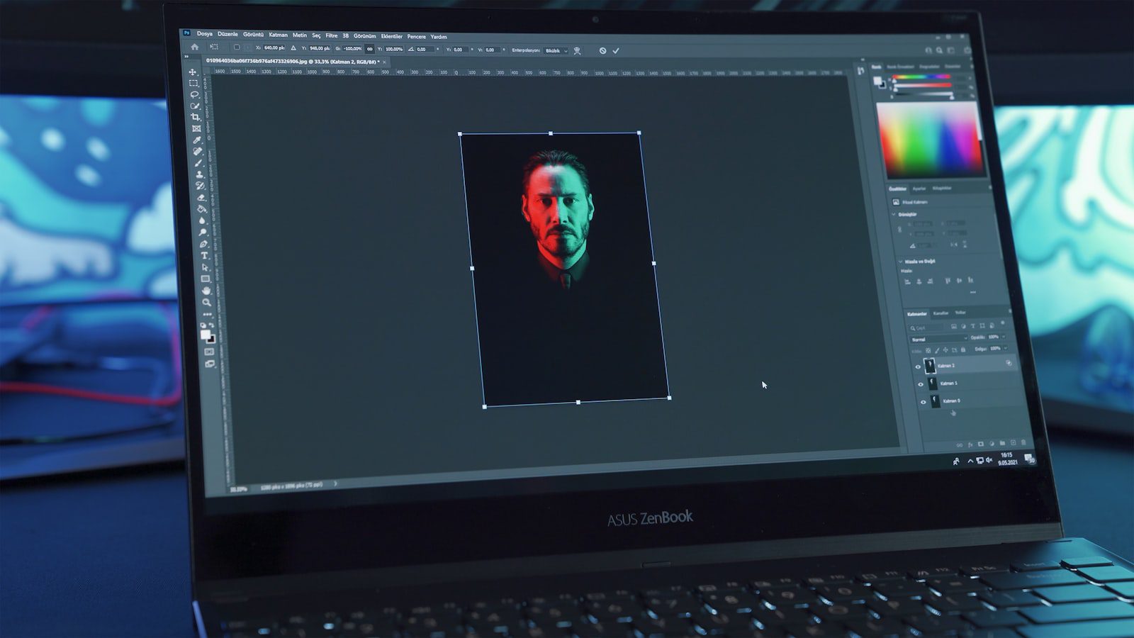 Trainn AI Review: 7 Powerful Customer Training Lessons 18 Laptop editing workspace representing AI video creation guides and voiceovers