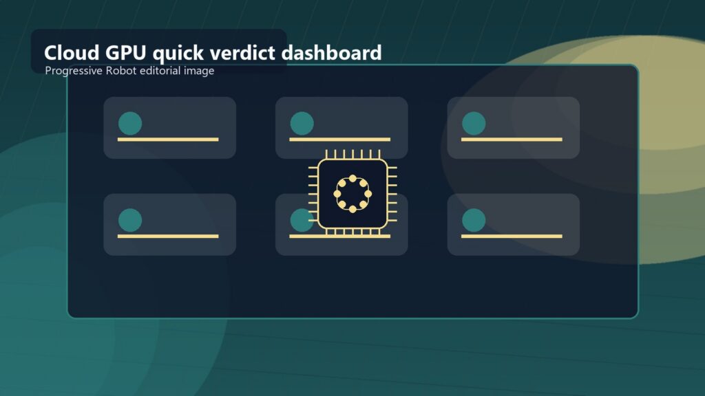 1-Click Model GPU Droplets quick verdict shown through a cloud GPU workstation