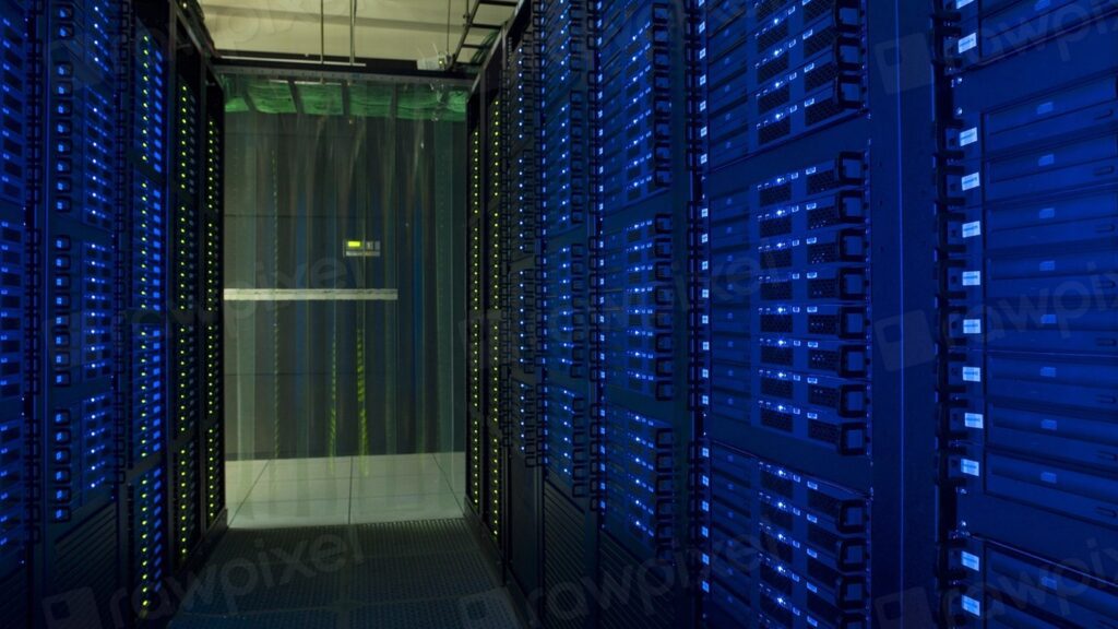 Akamai LLM deal server cabling and hardware racks for long-term infrastructure capacity