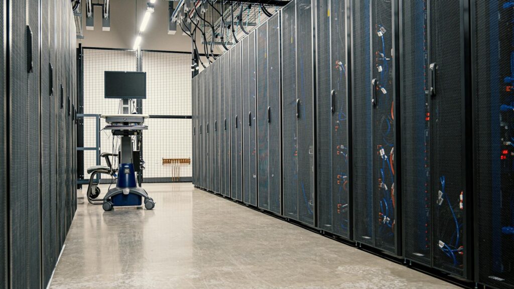 cloud migration mistakes landing zone foundation with server racks and cloud infrastructure