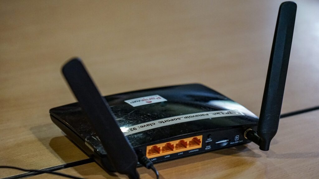 Post-Brexit Digital Sovereignty shown through a router representing UK cloud region boundary and controlled network access