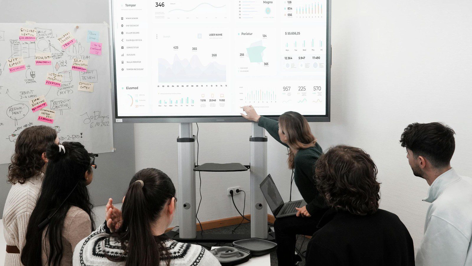 Power Automate vs Zapier comparison with business leaders reviewing automation dashboards