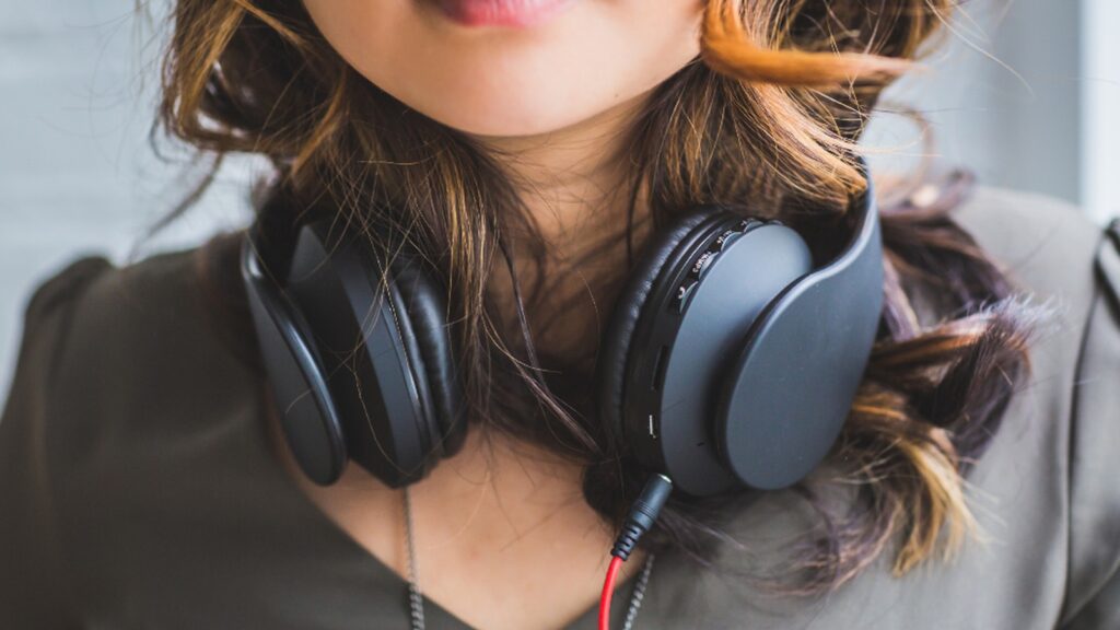 Voxtral TTS headphones representing customer support voice-agent pilots and service workflows
