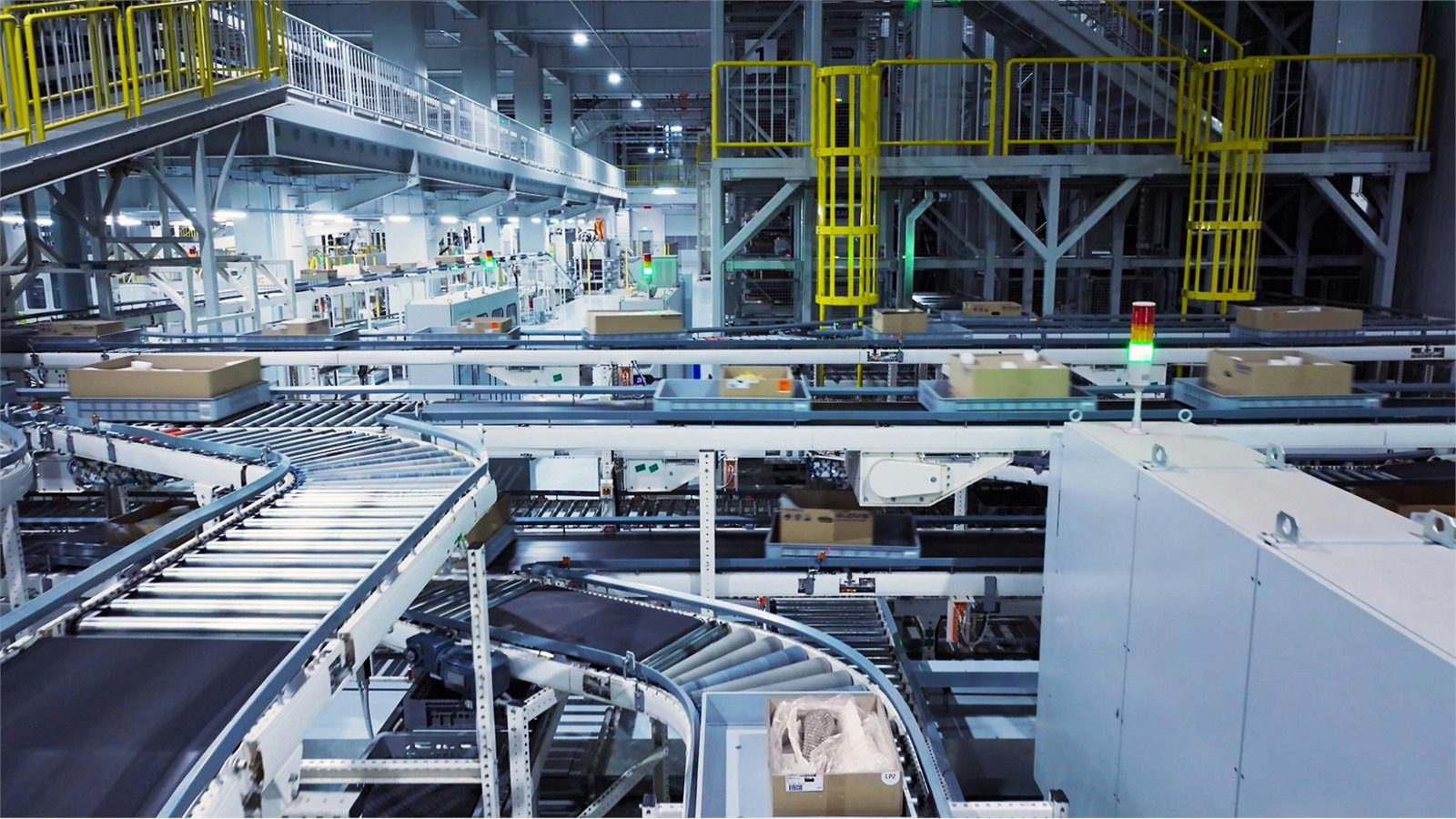 automated factory floor representing AI integration in operations and margin protection