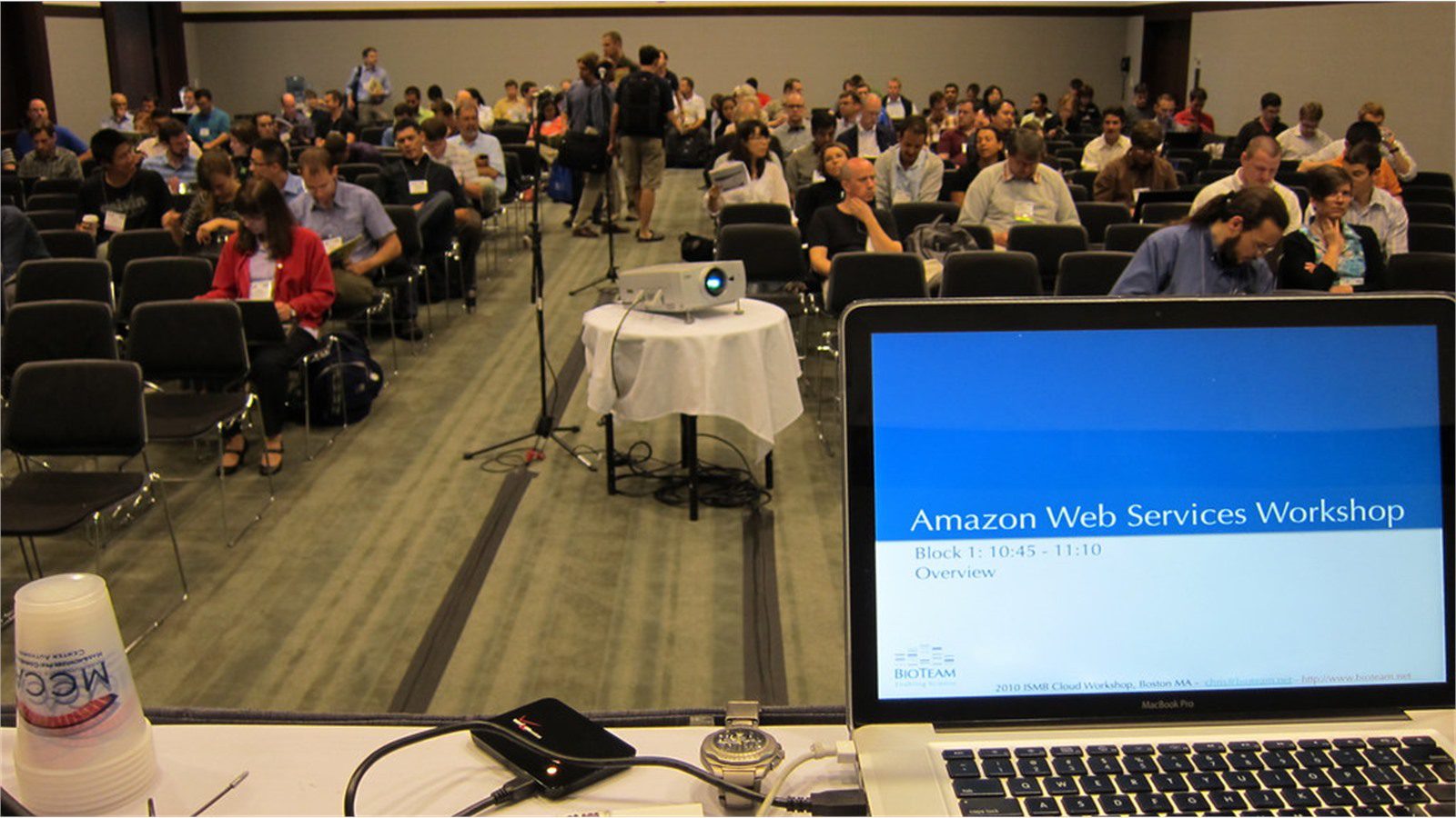 AWS monthly bill spike review during an Amazon Web Services cloud workshop