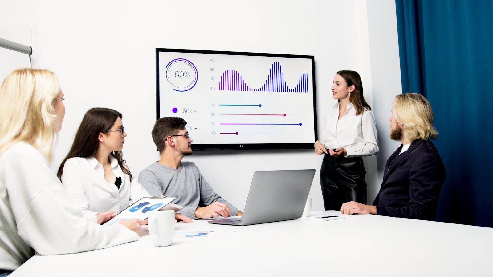 executive presentation showing business incentives and security tradeoffs