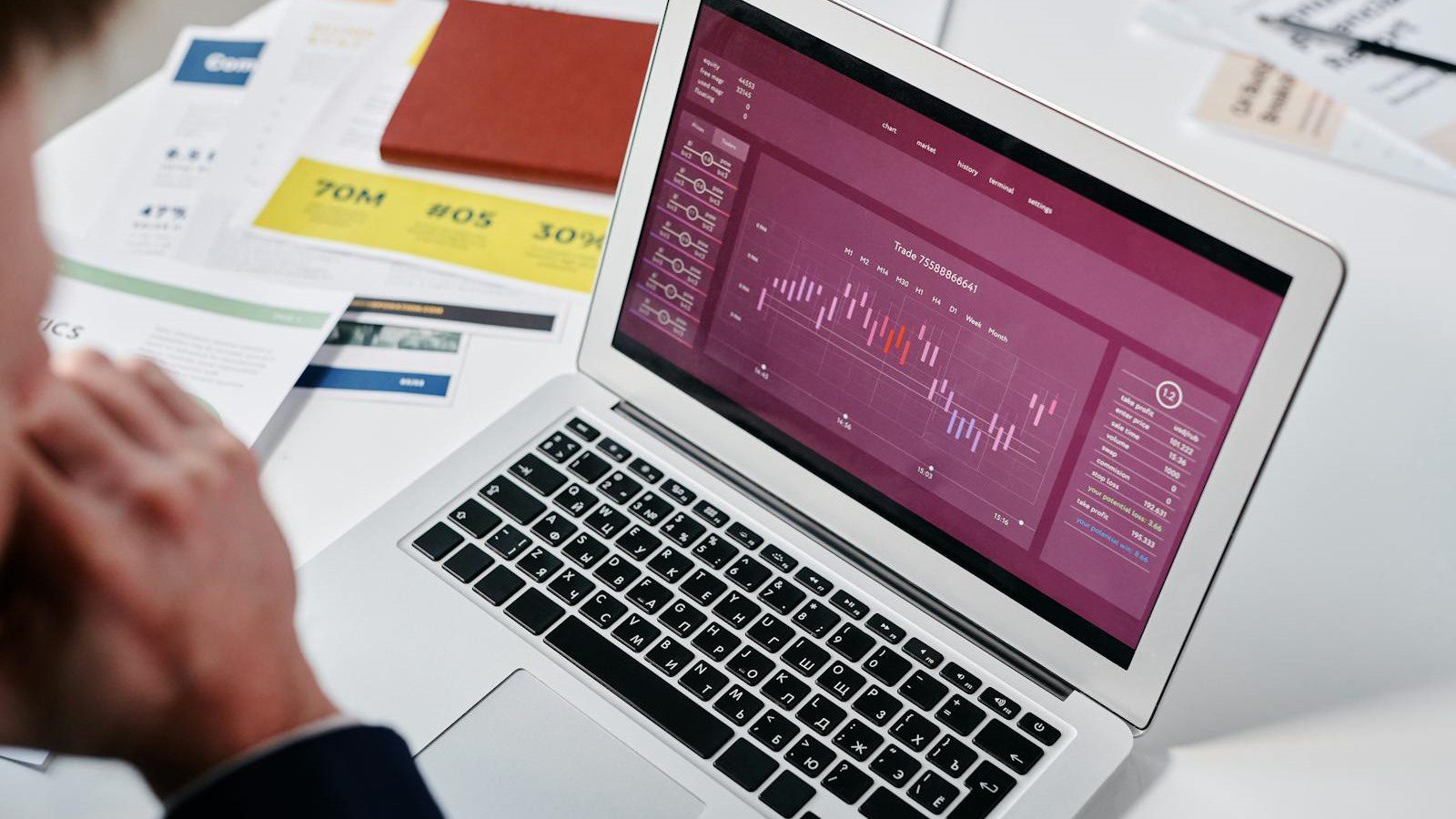 spreadsheet analytics on a computer screen representing conversational AI Sheets analysis