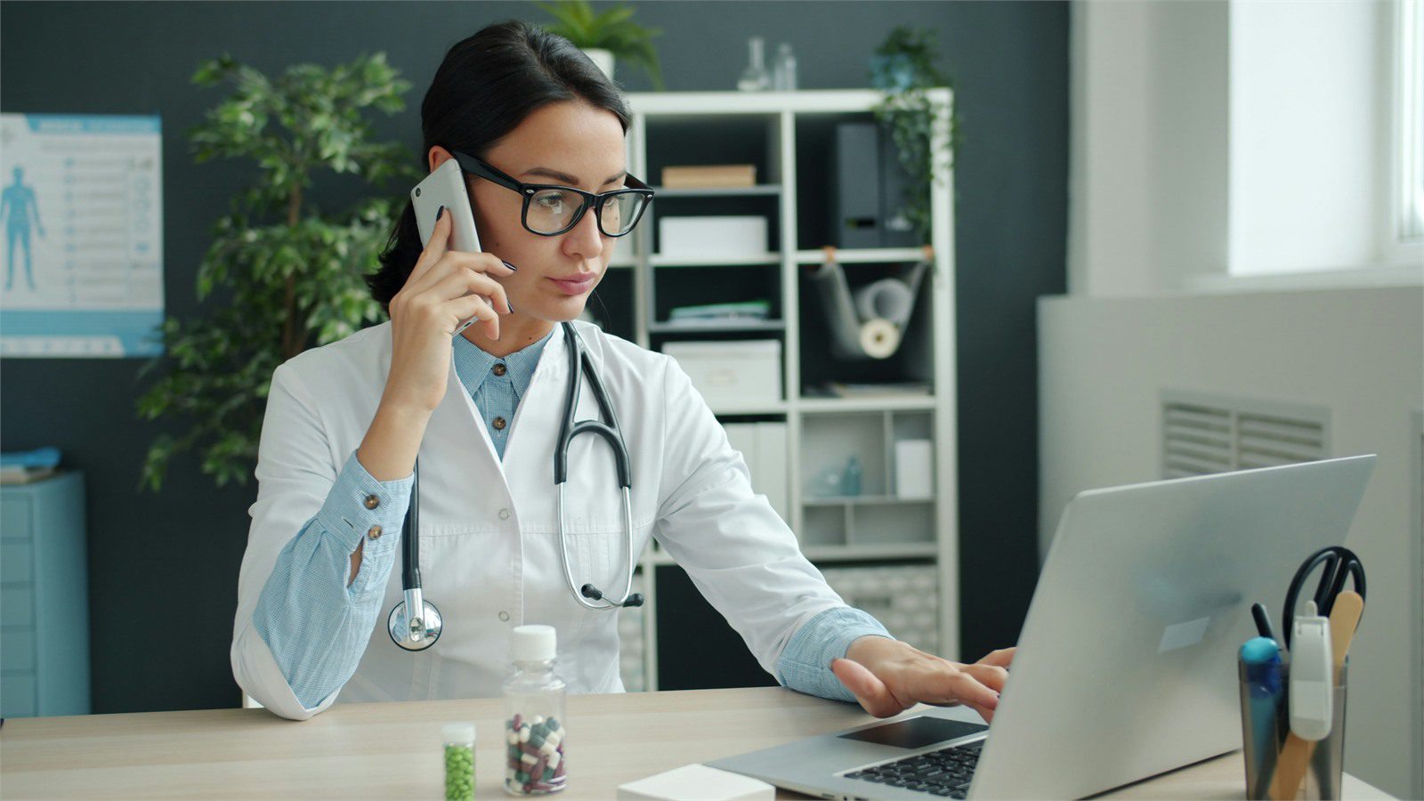 HIPAA-compliant software architecture for healthcare providers protecting patient data with secure access controls and audit trails