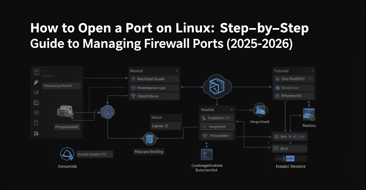 How to Open a Port on Linux: Step-by-Step Guide to Managing Firewall Ports (2025-2026)
