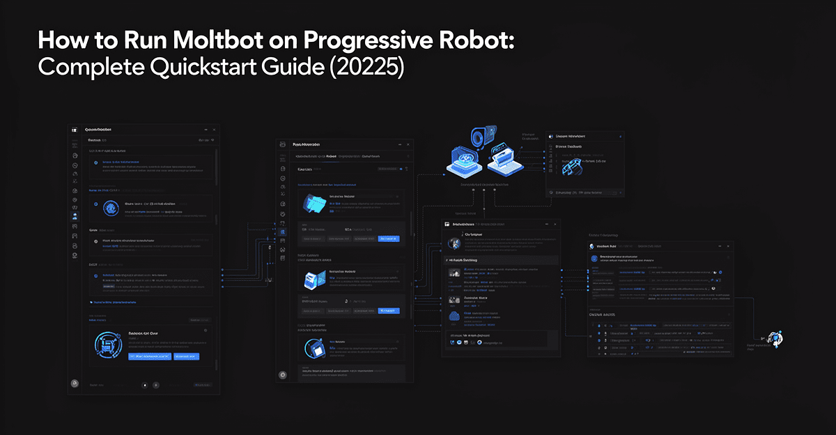 How to Run Moltbot on Progressive Robot: Complete Quickstart Guide (2025–2026) — step-by-step tutorial on Progressive Robot