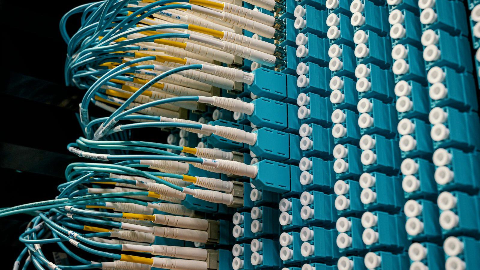 IT Spending Case Study: 7 Proven Ways We Cut Costs 30% 16 fiber optic patch panel in a data center representing infrastructure modernization without downtime
