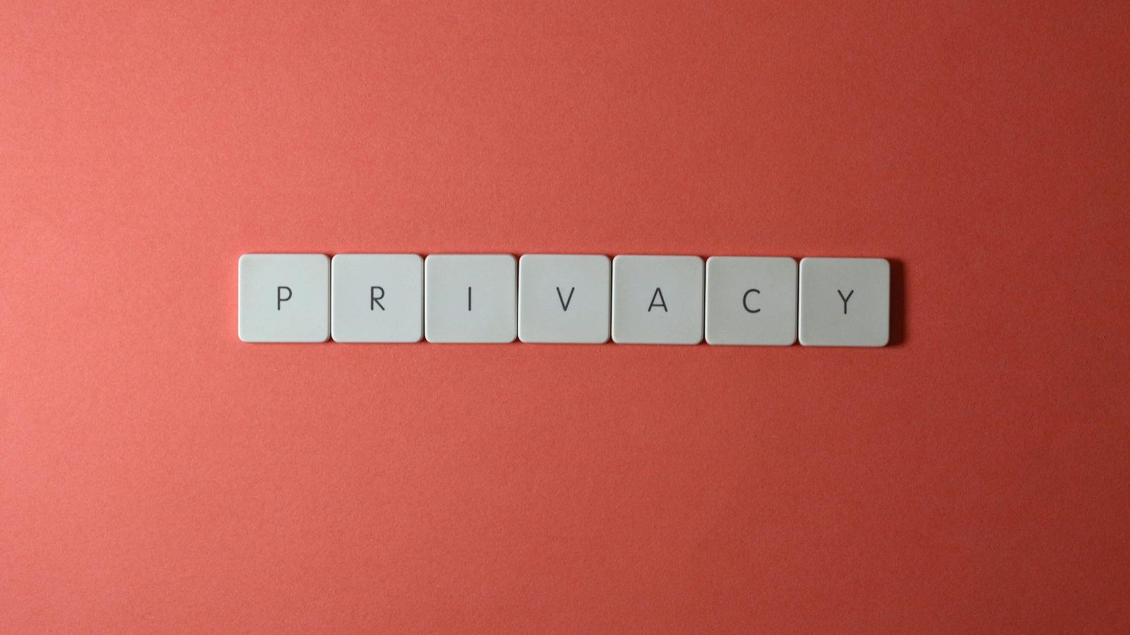 privacy letter tiles representing face data consent and content rules for AI photo animation