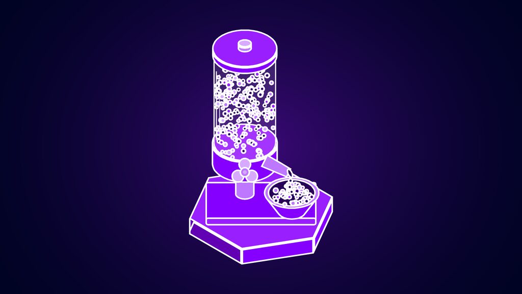 4 trillion tokens weekly gmi cloud new investment a cereal dispenser pouring into a bowl