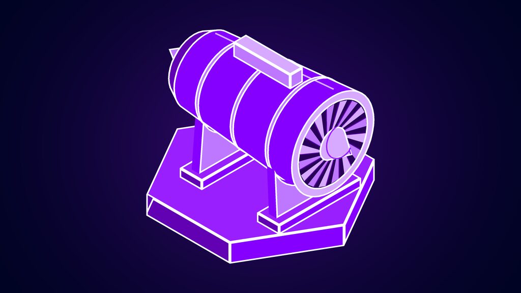 4 trillion tokens weekly gmi cloud new investment f jet engine on cradle stands