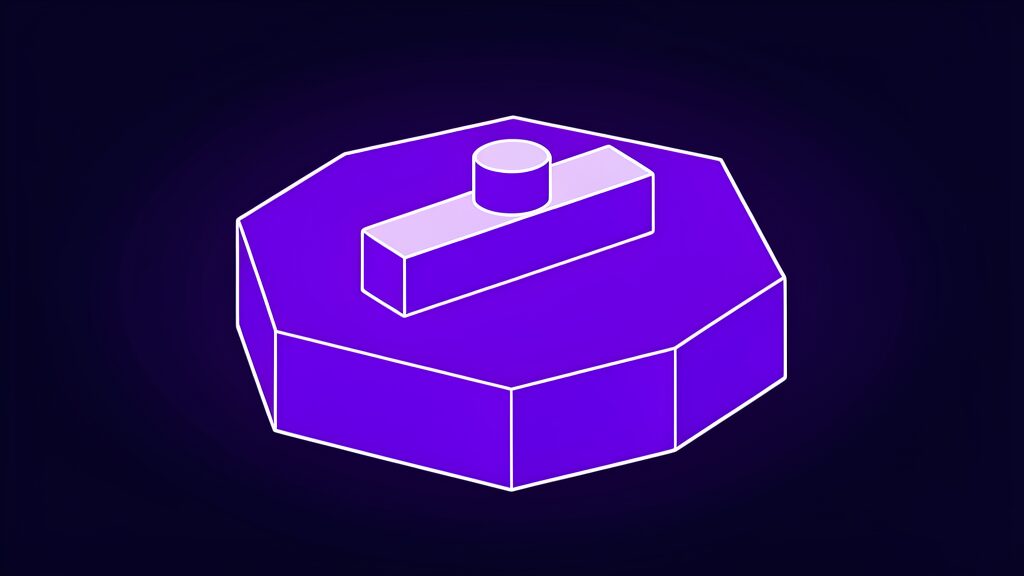 ai assisted or ai generated max spero c slider track with one knob