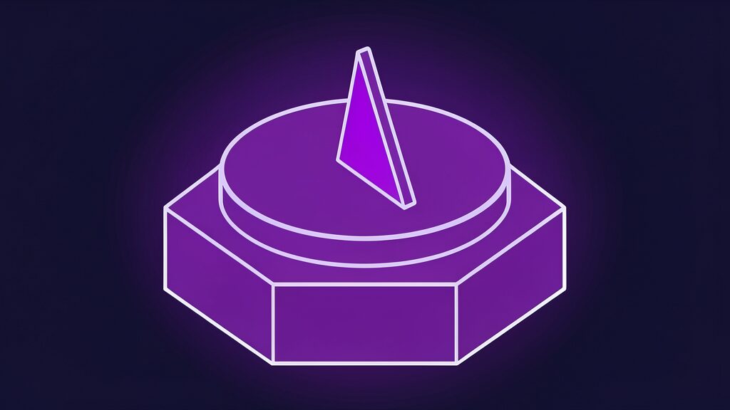 ai assisted or ai generated max spero e sundial disc and gnomon