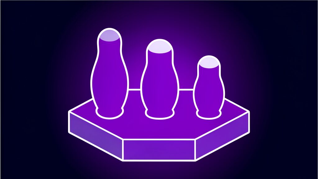 ai digital twin funhouse mirror distortions c nesting dolls three in a row