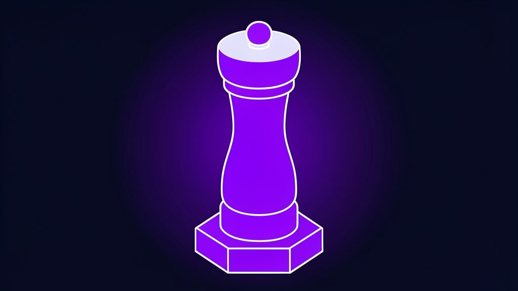ai generated menu sameness problem e pepper mill tall body and round cap