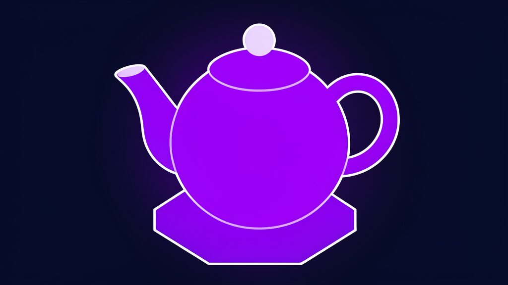 ai generated menu sameness problem f teapot round body spout and handle