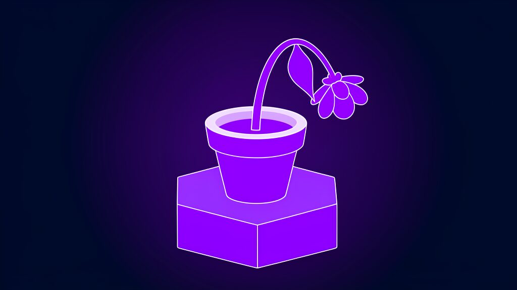ai graveyard projects startups that didnt make it b wilted flower in a pot