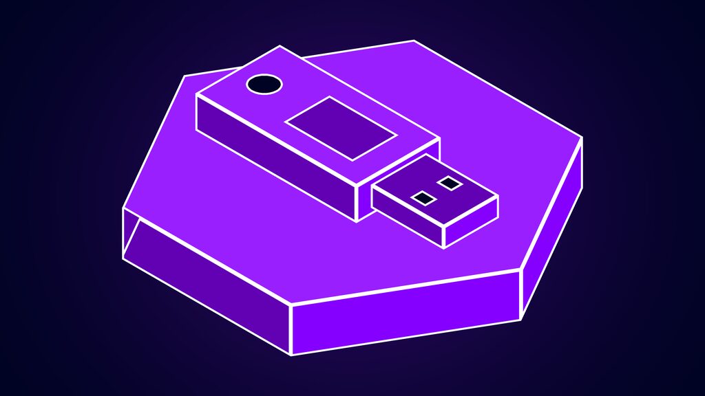 air gap rogue ai agents off the internet c usb stick lying flat