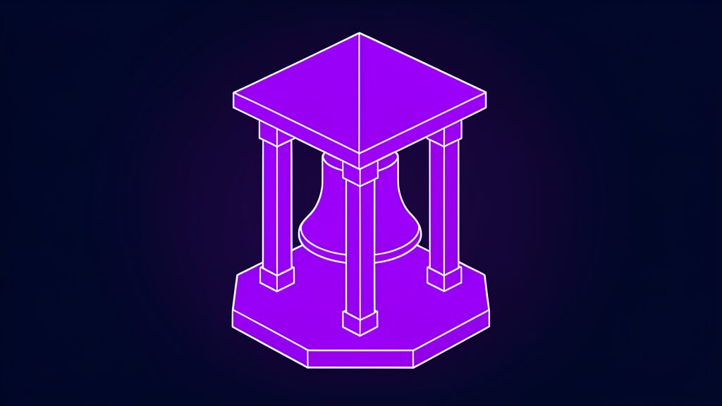 anthropic chooses nasdaq listing much anticipated ipo a open belfry bell tower with hanging bell