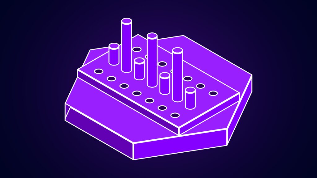 anthropic founders voting control palantir style ipo b pegboard with seven pegs three raised higher