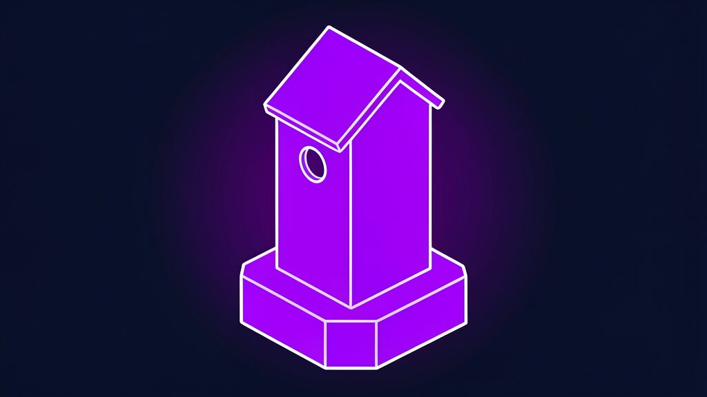 apple home hub siri ai homepad almost ready f nestbox with a pitched roof and one round opening