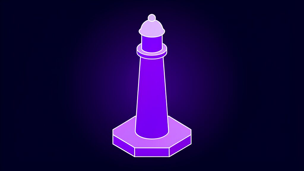apple messages integration gemini desktop app a lighthouse tower with tapered body and lantern band