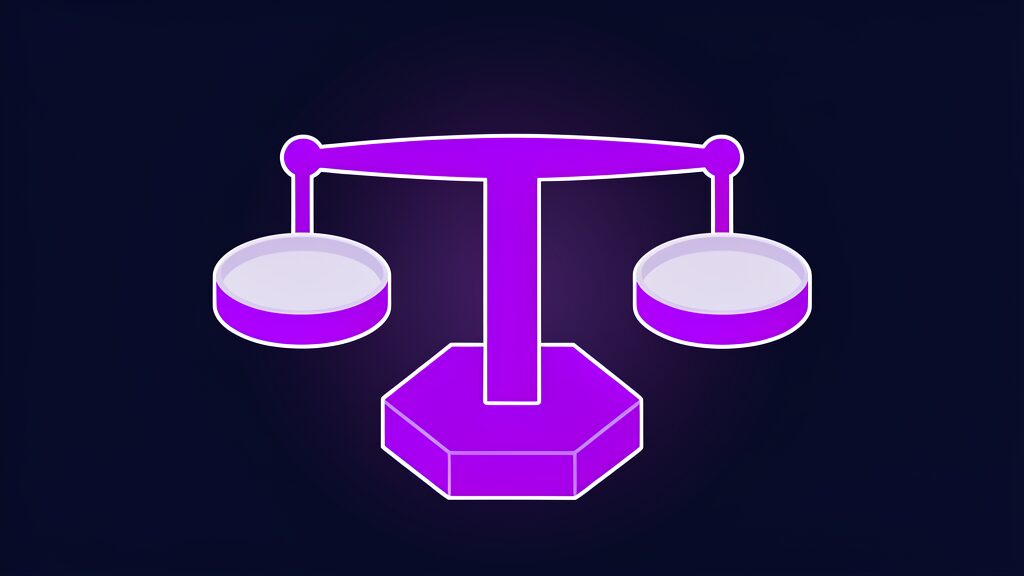 apple ternus era nvidia bets whole ai stack b two pan balance scale beam and dishes