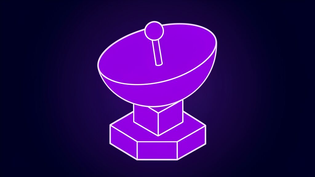 astroforge ai command next spacecraft autonomy 1 a radio telescope bowl on a pedestal