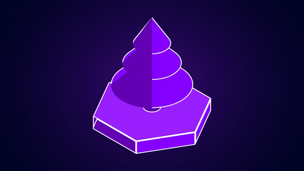 black forest labs europe ai optimism safety fears a fir tree of three stacked cones