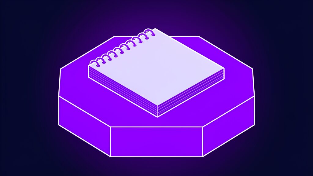 buildbetter bob ai agent analyze customer conversations c spiral notepad lying flat