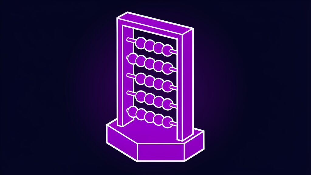 claude academy course catalogue hours badges a abacus frame with rows of round beads