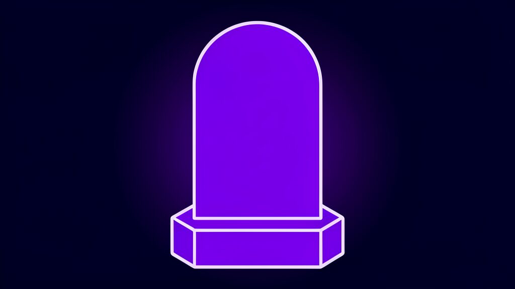 claude academy course catalogue hours badges e upright marker stone with a blank front face