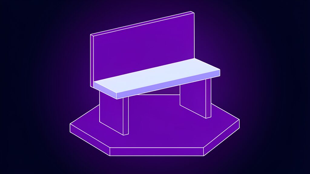 claude code ios slash commands d park bench flat seat and solid backrest