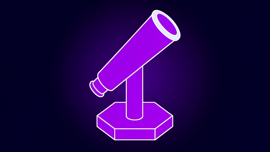 clipto ai video search 250m valuation f solid telescope on stand