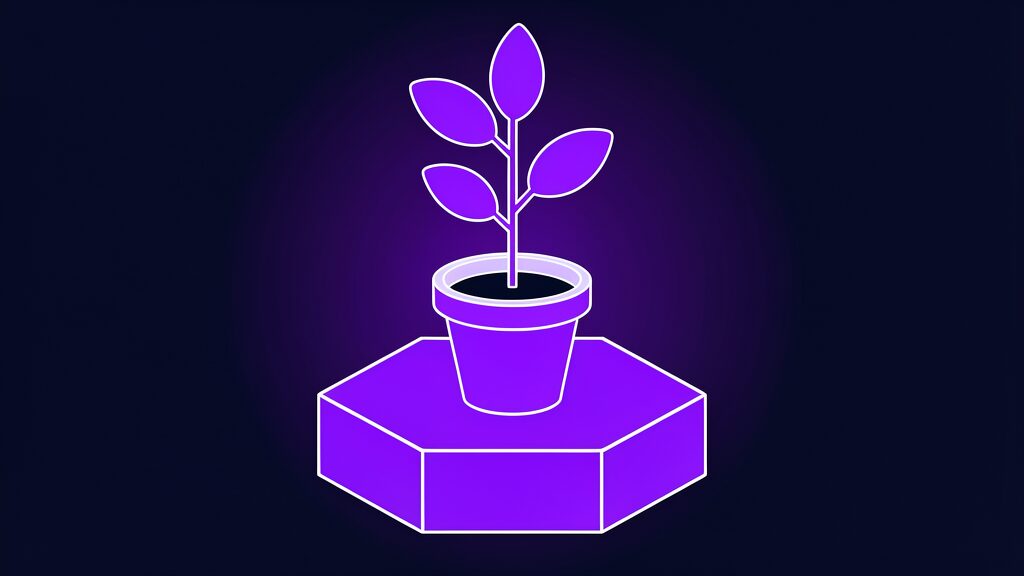 creatify boreal second in house ai video model d sapling in a round pot