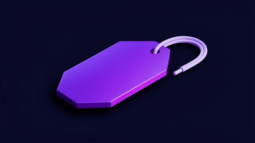 cresta ai agent cost per resolution pricing b flat price tag with one round hole