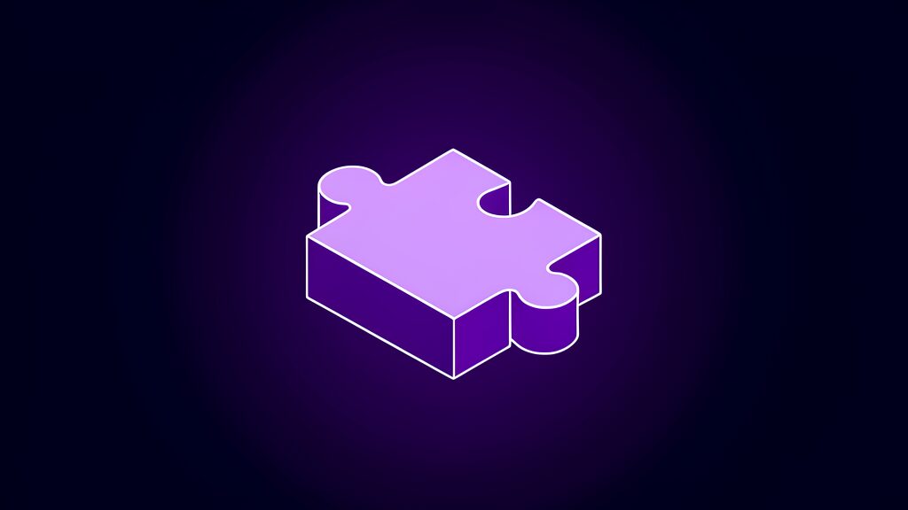 cresta ai agent end to end enterprise support d thick jigsaw piece lying flat