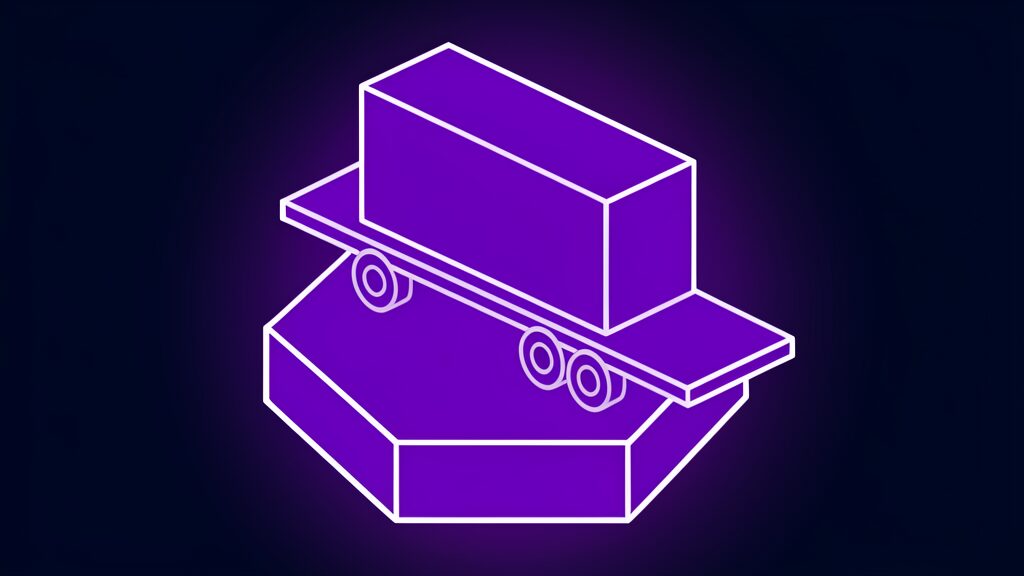crusoe raises 3 9b data centers modular ai factories a crusoe flatbed trailer carrying one closed box